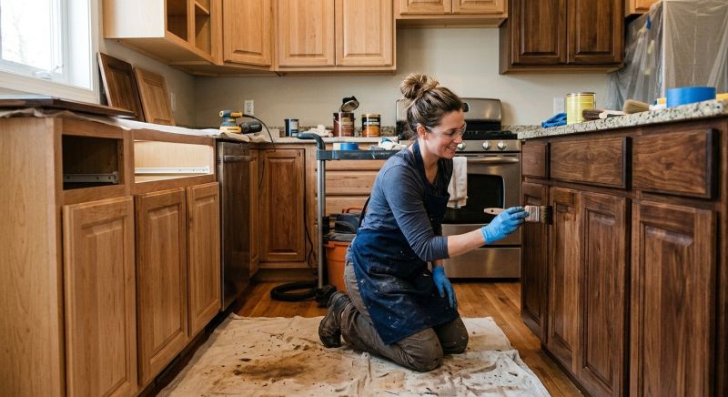 Cupboard Refinishing in Cincinnati, OH